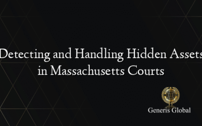 Detecting and Handling Hidden Assets in Massachusetts Courts