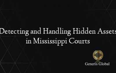 Detecting and Handling Hidden Assets in Mississippi Courts