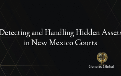 Detecting and Handling Hidden Assets in New Mexico Courts