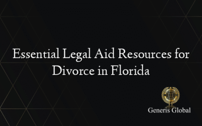 Essential Legal Aid Resources for Divorce in Florida