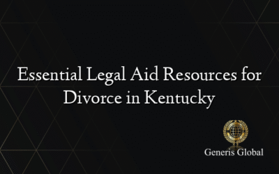 Essential Legal Aid Resources for Divorce in Kentucky