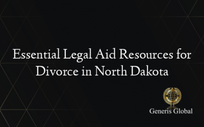 Essential Legal Aid Resources for Divorce in North Dakota