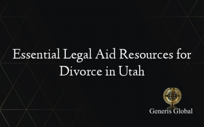 Essential Legal Aid Resources for Divorce in Utah