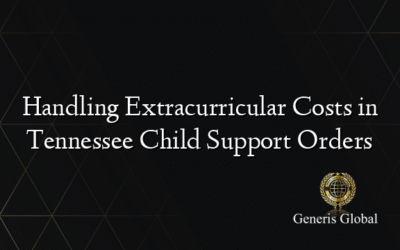 Handling Extracurricular Costs in Tennessee Child Support Orders