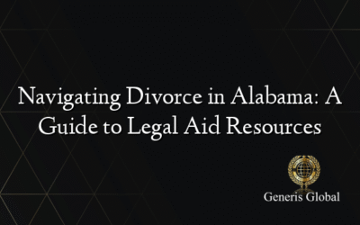 Navigating Divorce in Alabama: A Guide to Legal Aid Resources