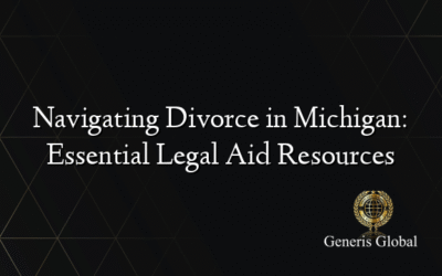 Navigating Divorce in Michigan: Essential Legal Aid Resources