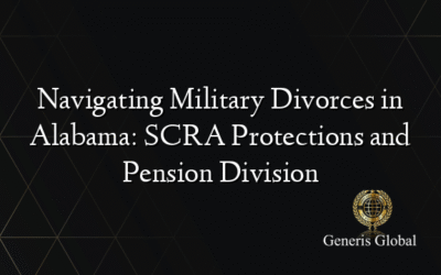 Navigating Military Divorces in Alabama: SCRA Protections and Pension Division