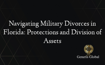 Navigating Military Divorces in Florida: Protections and Division of Assets