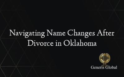 Navigating Name Changes After Divorce in Oklahoma