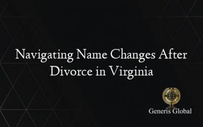Navigating Name Changes After Divorce in Virginia