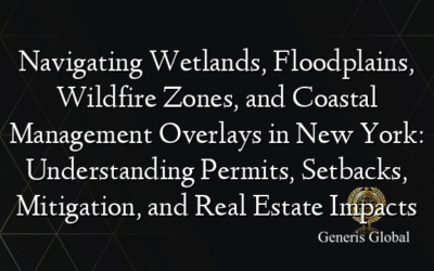 Navigating Wetlands, Floodplains, Wildfire Zones, and Coastal Management Overlays in New York: Understanding Permits, Setbacks, Mitigation, and Real Estate Impacts