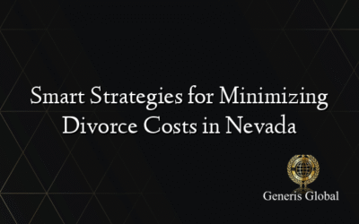 Smart Strategies for Minimizing Divorce Costs in Nevada