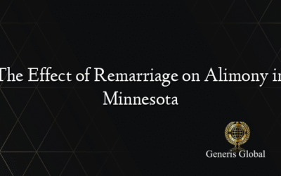 The Effect of Remarriage on Alimony in Minnesota