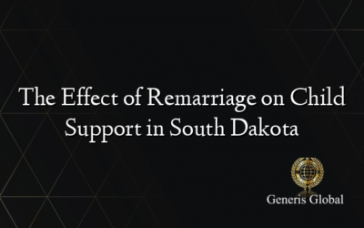 The Effect of Remarriage on Child Support in South Dakota