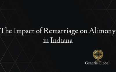 The Impact of Remarriage on Alimony in Indiana