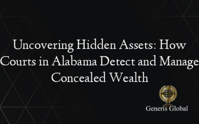 Uncovering Hidden Assets: How Courts in Alabama Detect and Manage Concealed Wealth
