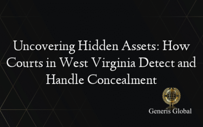 Uncovering Hidden Assets: How Courts in West Virginia Detect and Handle Concealment