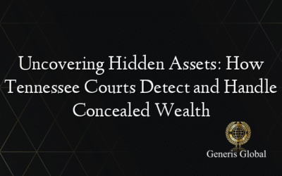 Uncovering Hidden Assets: How Tennessee Courts Detect and Handle Concealed Wealth
