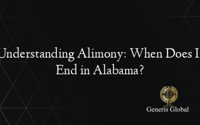 Understanding Alimony: When Does It End in Alabama?