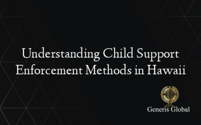 Understanding Child Support Enforcement Methods in Hawaii