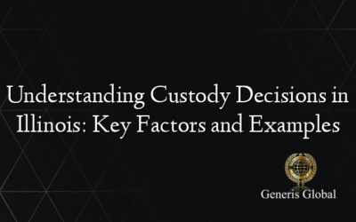 Understanding Custody Decisions in Illinois: Key Factors and Examples