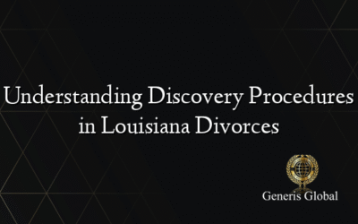 Understanding Discovery Procedures in Louisiana Divorces