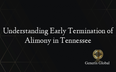 Understanding Early Termination of Alimony in Tennessee