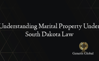 Understanding Marital Property Under South Dakota Law