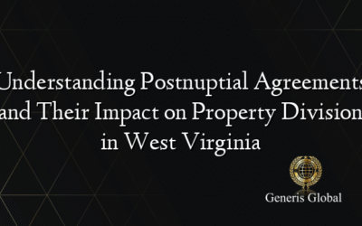 Understanding Postnuptial Agreements and Their Impact on Property Division in West Virginia