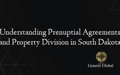 Understanding Prenuptial Agreements and Property Division in South Dakota