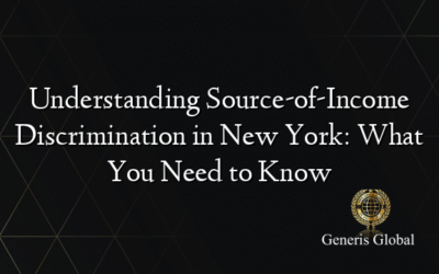 Understanding Source-of-Income Discrimination in New York: What You Need to Know