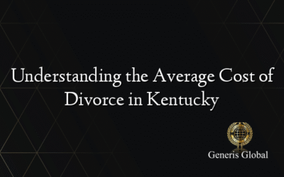 Understanding the Average Cost of Divorce in Kentucky