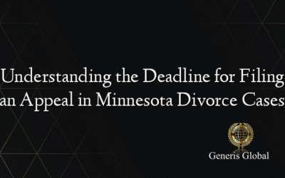 Understanding the Deadline for Filing an Appeal in Minnesota Divorce Cases
