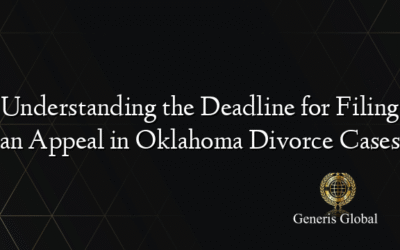 Understanding the Deadline for Filing an Appeal in Oklahoma Divorce Cases