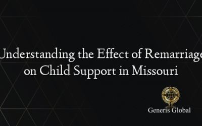 Understanding the Effect of Remarriage on Child Support in Missouri