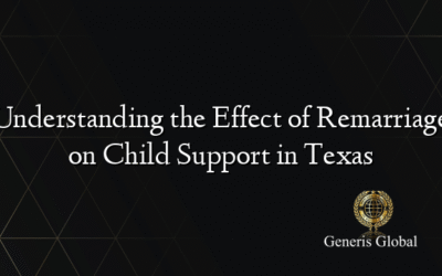 Understanding the Effect of Remarriage on Child Support in Texas