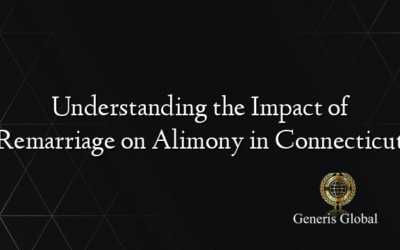 Understanding the Impact of Remarriage on Alimony in Connecticut
