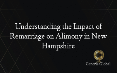 Understanding the Impact of Remarriage on Alimony in New Hampshire