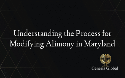 Understanding the Process for Modifying Alimony in Maryland