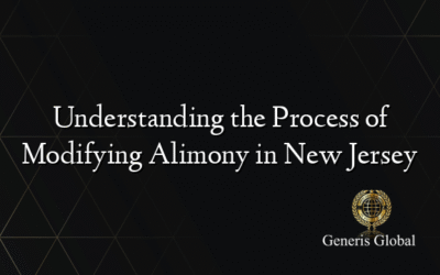 Understanding the Process of Modifying Alimony in New Jersey