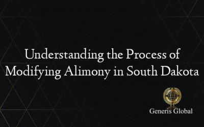 Understanding the Process of Modifying Alimony in South Dakota