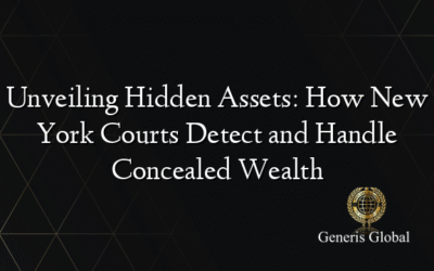 Unveiling Hidden Assets: How New York Courts Detect and Handle Concealed Wealth