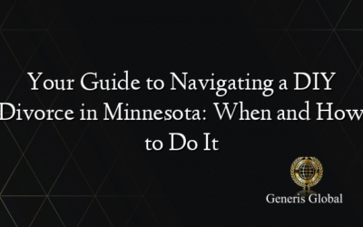 Your Guide to Navigating a DIY Divorce in Minnesota: When and How to Do It