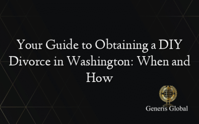 Your Guide to Obtaining a DIY Divorce in Washington: When and How