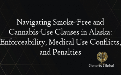 Navigating Smoke-Free and Cannabis-Use Clauses in Alaska: Enforceability, Medical Use Conflicts, and Penalties