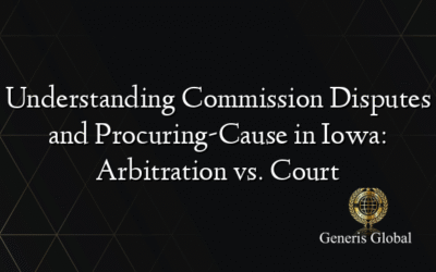 Understanding Commission Disputes and Procuring-Cause in Iowa: Arbitration vs. Court