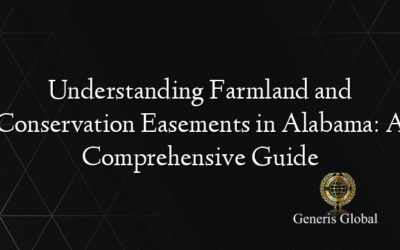 Understanding Farmland and Conservation Easements in Alabama: A Comprehensive Guide