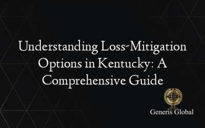 Understanding Loss-Mitigation Options in Kentucky: A Comprehensive Guide