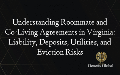 Understanding Roommate and Co-Living Agreements in Virginia: Liability, Deposits, Utilities, and Eviction Risks