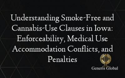 Understanding Smoke-Free and Cannabis-Use Clauses in Iowa: Enforceability, Medical Use Accommodation Conflicts, and Penalties